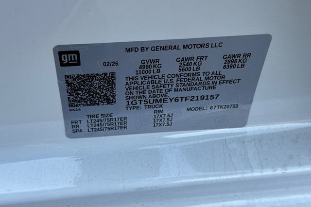 New 2026 GMC Sierra 2500 SLE AWD/4WD image 33