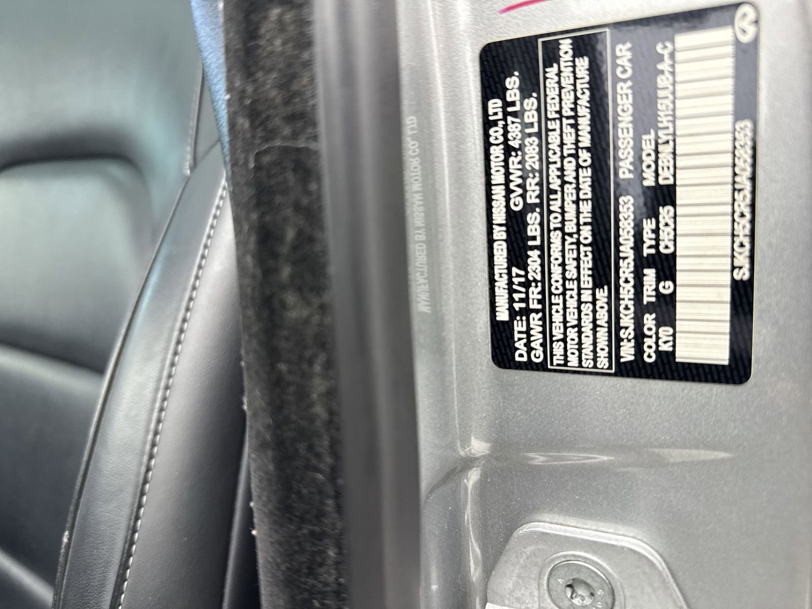 Used 2018 INFINITI QX30 Premium w/ Cargo Package image 46