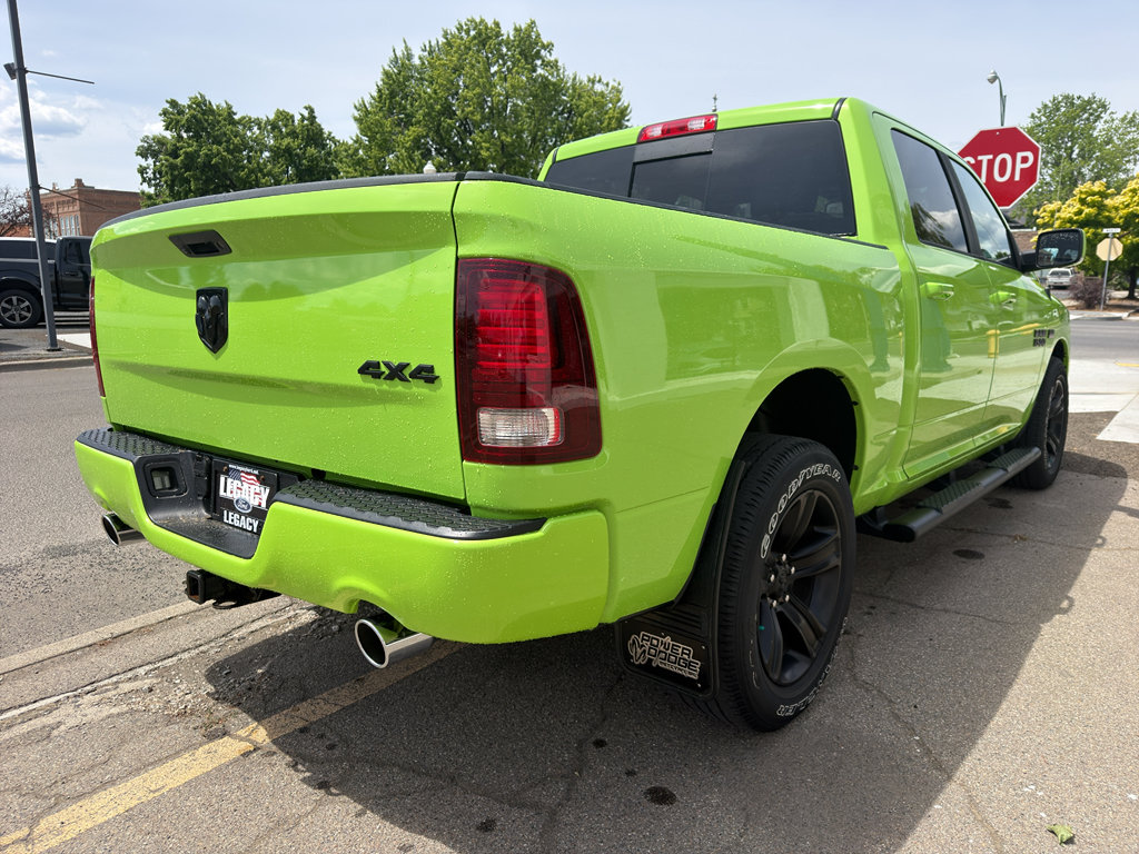Used 2017 RAM 1500 Sport w/ Sublime Green Sport Package AWD/4WD image 8