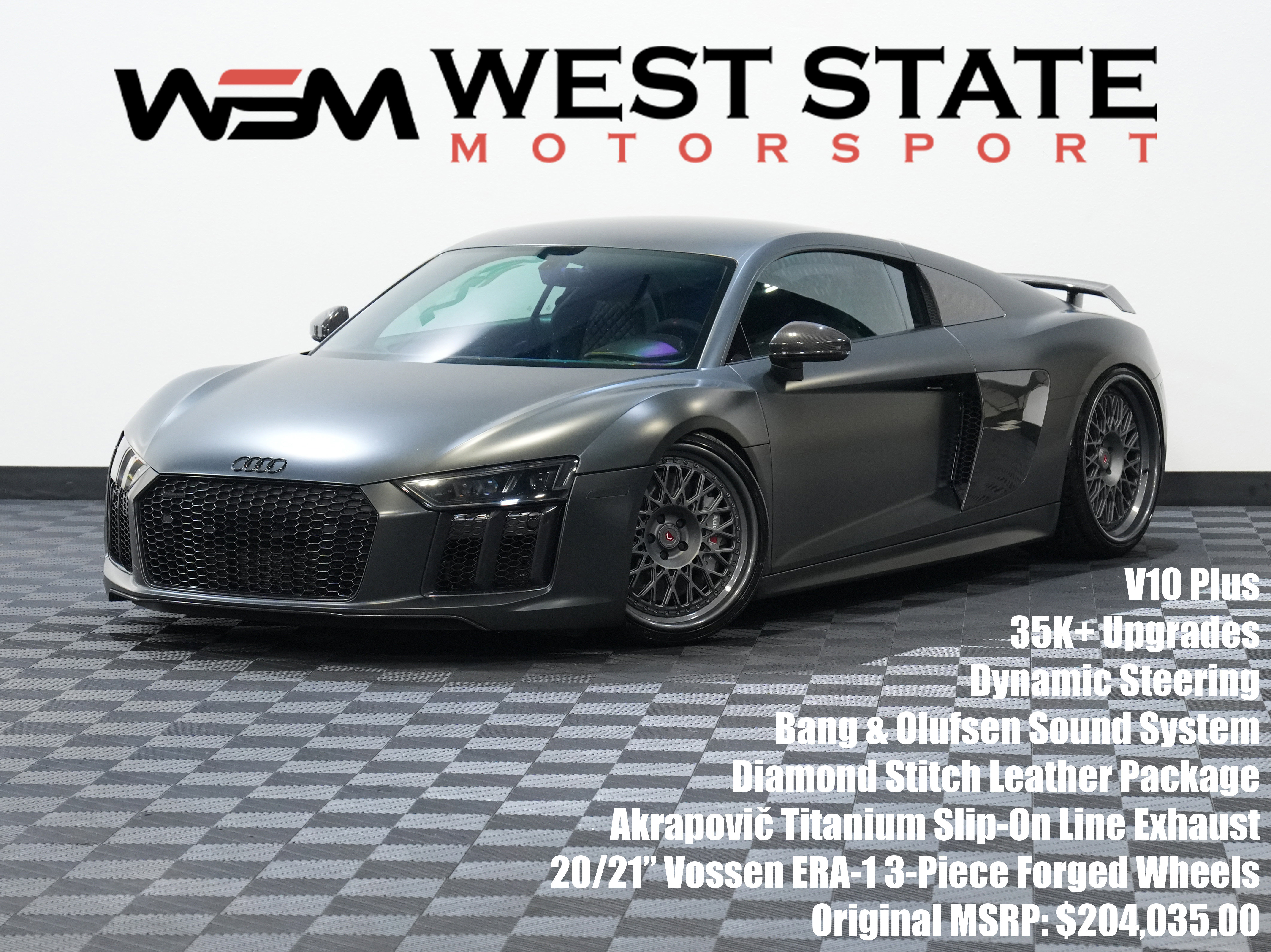 Used 2017 Audi R8 V10 plus image 1
