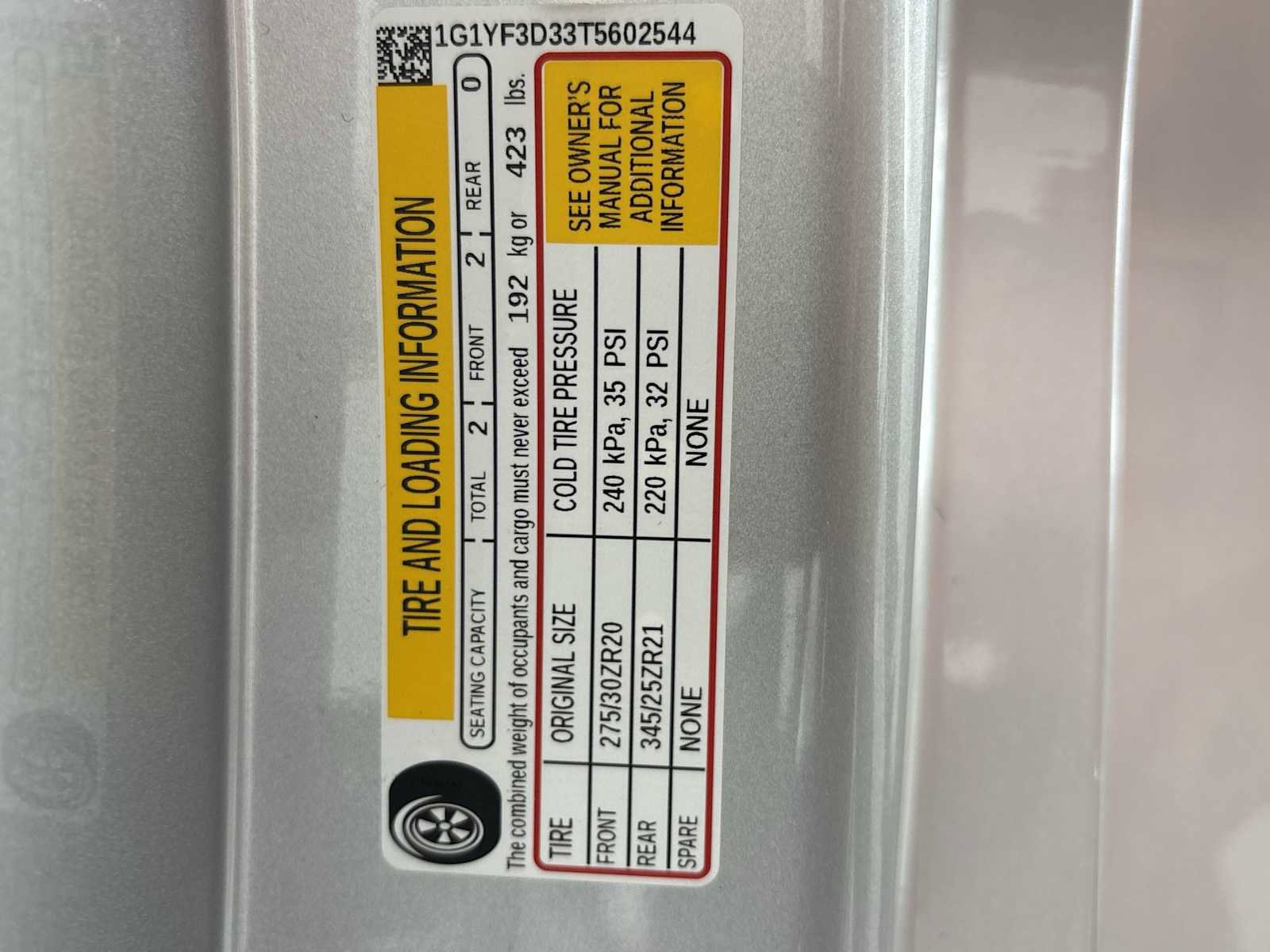 New 2026 Chevrolet Corvette Z06 w/ Z07 Performance Package RWD image 25