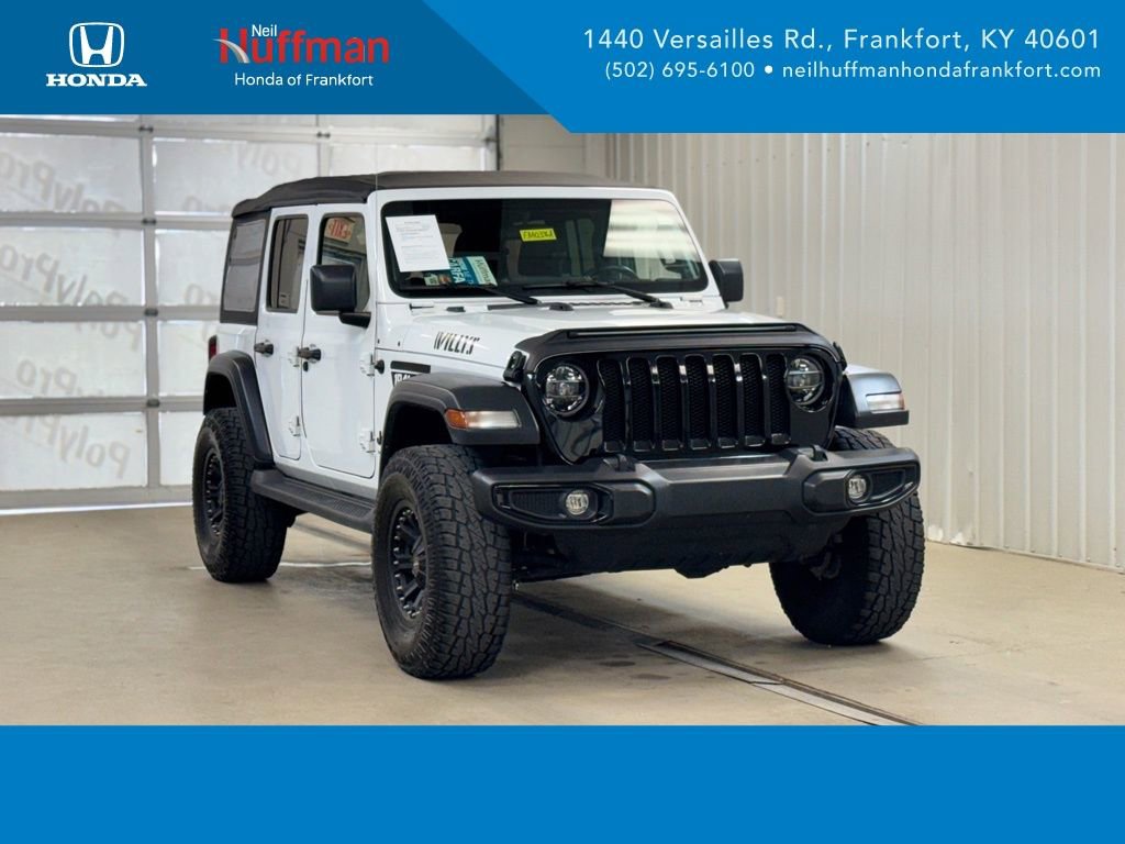 Used 2022 Jeep Wrangler Unlimited Sport video 1