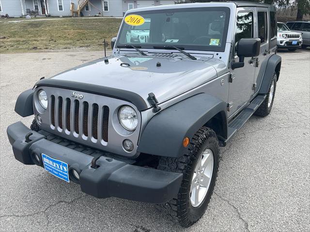 Certified 2016 Jeep Wrangler Unlimited Sport w/ Quick Order Package 24S AWD/4WD image 2