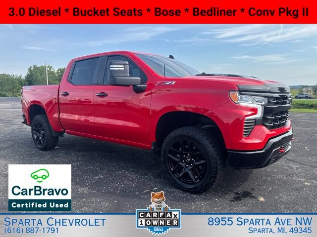 Certified 2023 Chevrolet Silverado 1500 LT Trail Boss w/ Convenience Package II AWD/4WD image 1