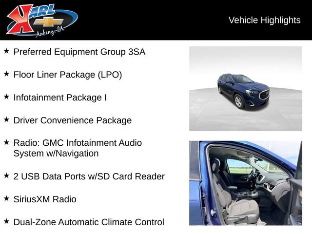 Certified 2020 GMC Terrain SLE w/ Driver Convenience Package FWD image 2