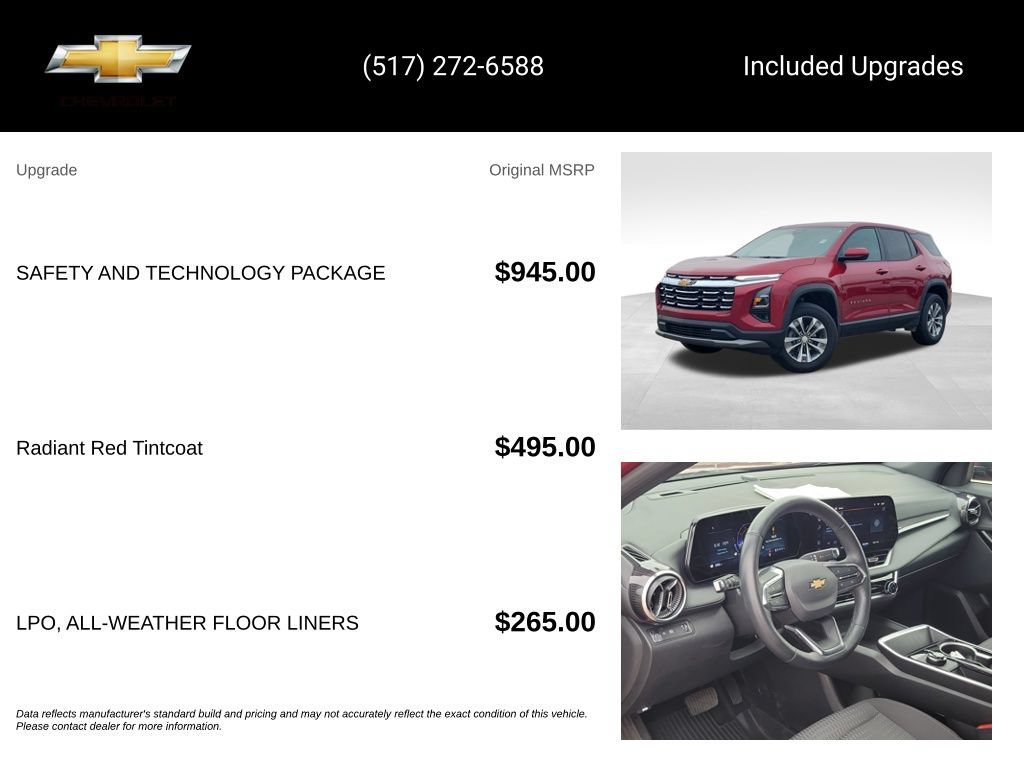 Certified 2026 Chevrolet Equinox LT w/ Safety and Technology Package FWD image 15