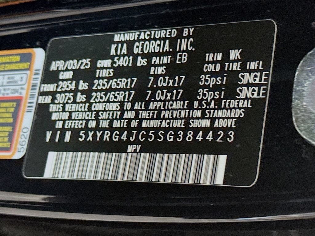 Certified 2025 Kia Sorento LX FWD image 34