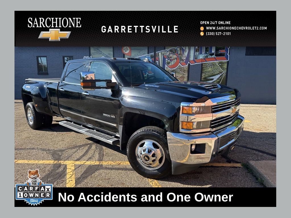 Used 2017 Chevrolet Silverado 3500 LTZ w/ Duramax Plus Package AWD/4WD image 1