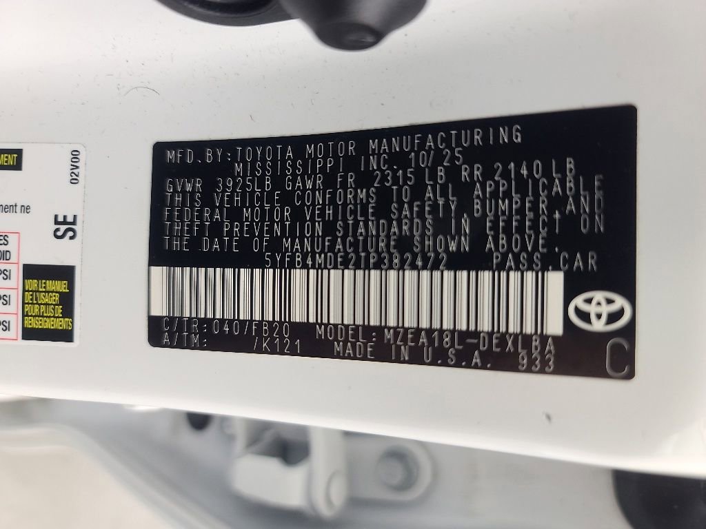 Used 2026 Toyota Corolla LE FWD image 39
