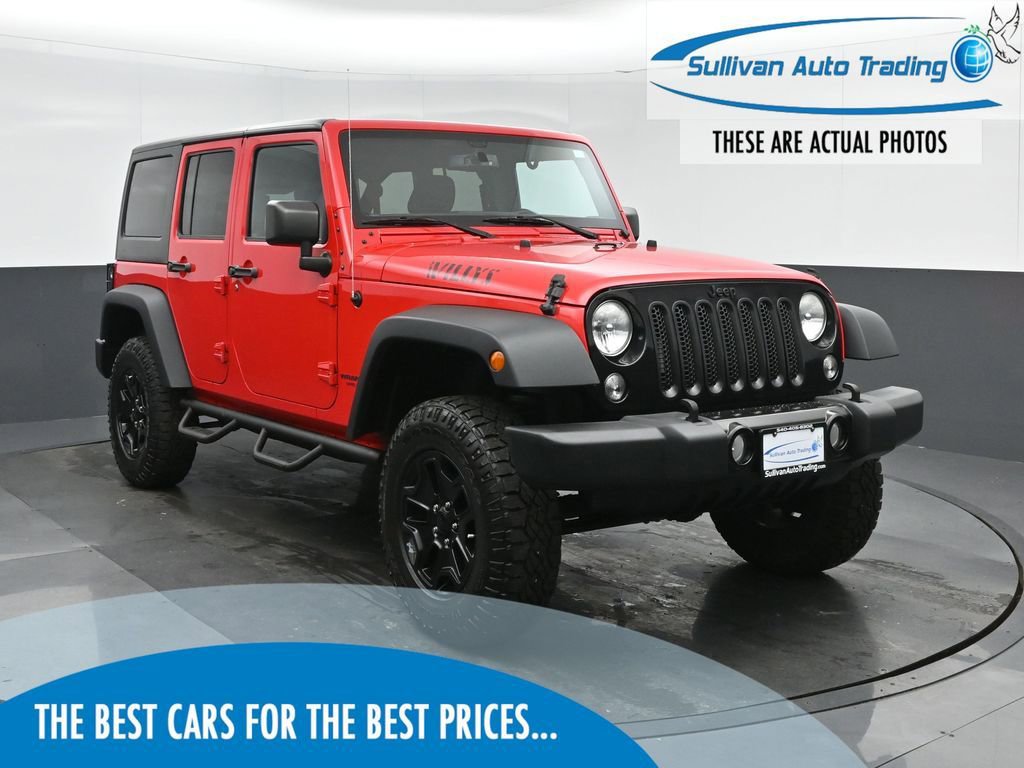 Used 2017 Jeep Wrangler Unlimited Willys