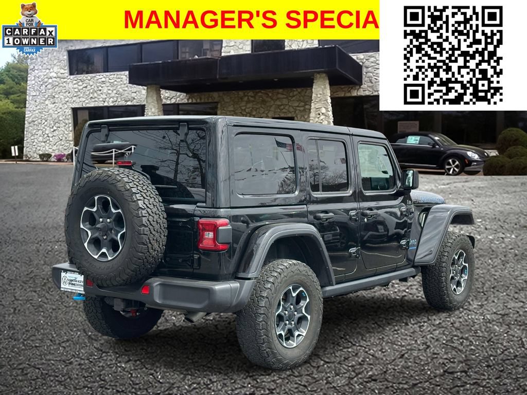 Used 2023 Jeep Wrangler Unlimited Rubicon 4xe w/ Cold Weather Group AWD/4WD image 7