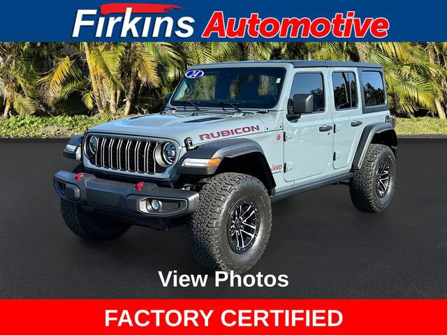 Used 2024 Jeep Wrangler Unlimited Rubicon w/ XTREMEE 35" Tire Package image 1