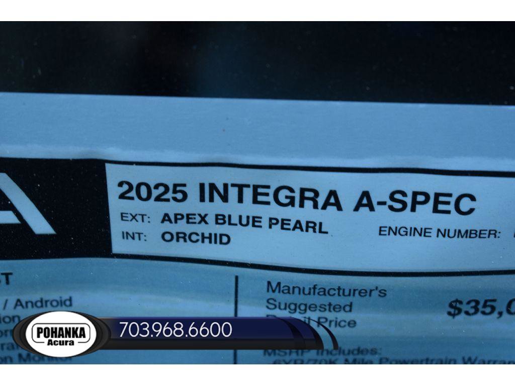 New 2025 Acura Integra A-Spec image 34