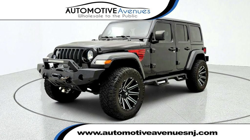 Used 2022 Jeep Wrangler Unlimited Sport AWD/4WD image 1
