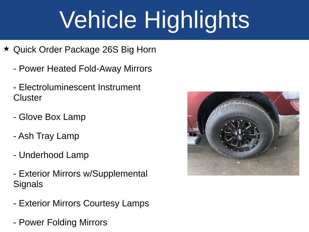 Used 2016 RAM 1500 Big Horn image 4