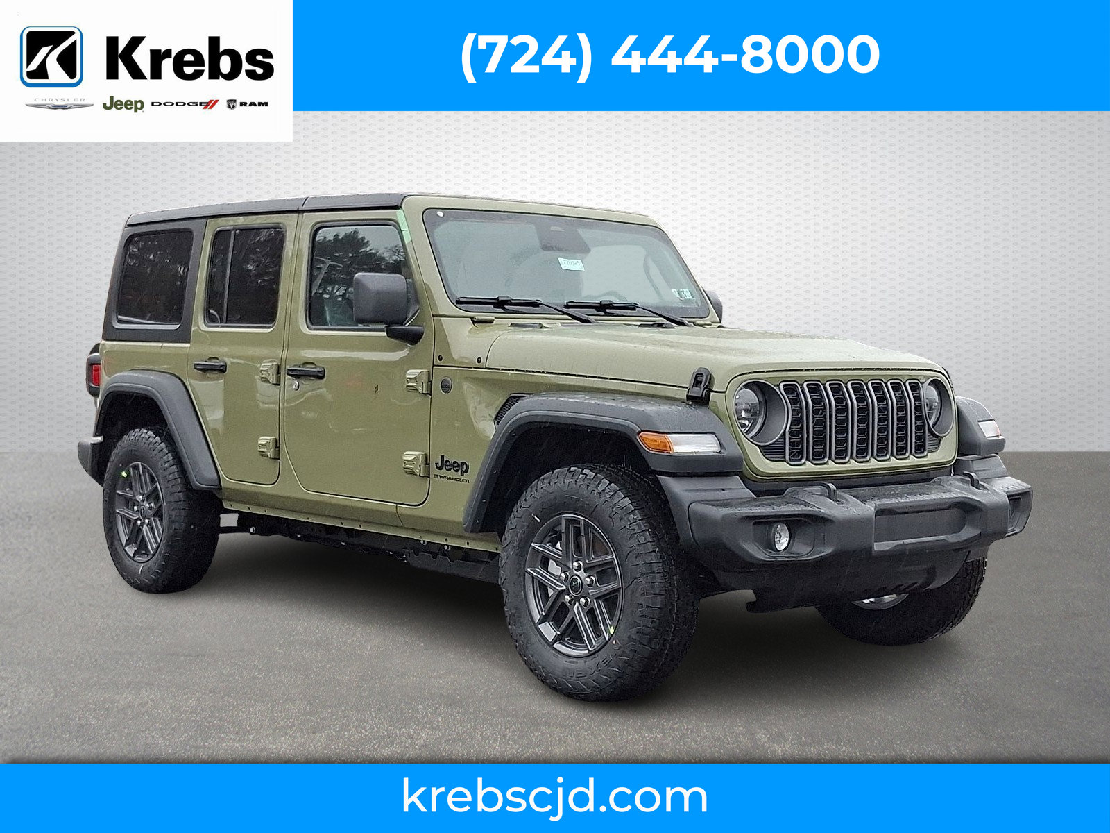 New 2026 Jeep Wrangler Unlimited Sport