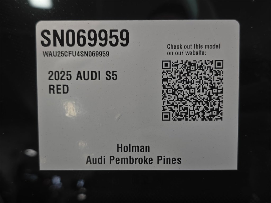 New 2025 Audi S5 Premium Plus image 26