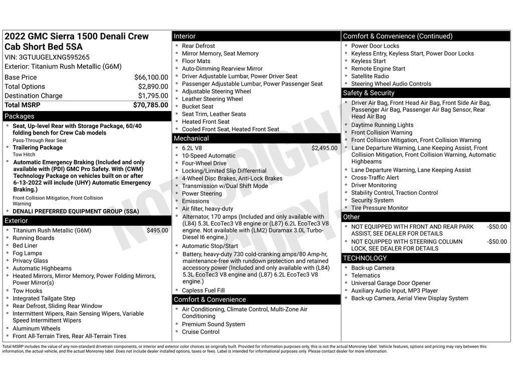 Used 2022 GMC Sierra 1500 Denali image 4