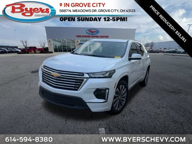 Used 2022 Chevrolet Traverse Premier w/ LPO, Floor Liner Package AWD/4WD image 1