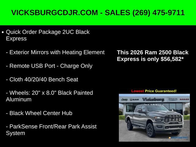 New 2026 RAM 2500 Tradesman image 22