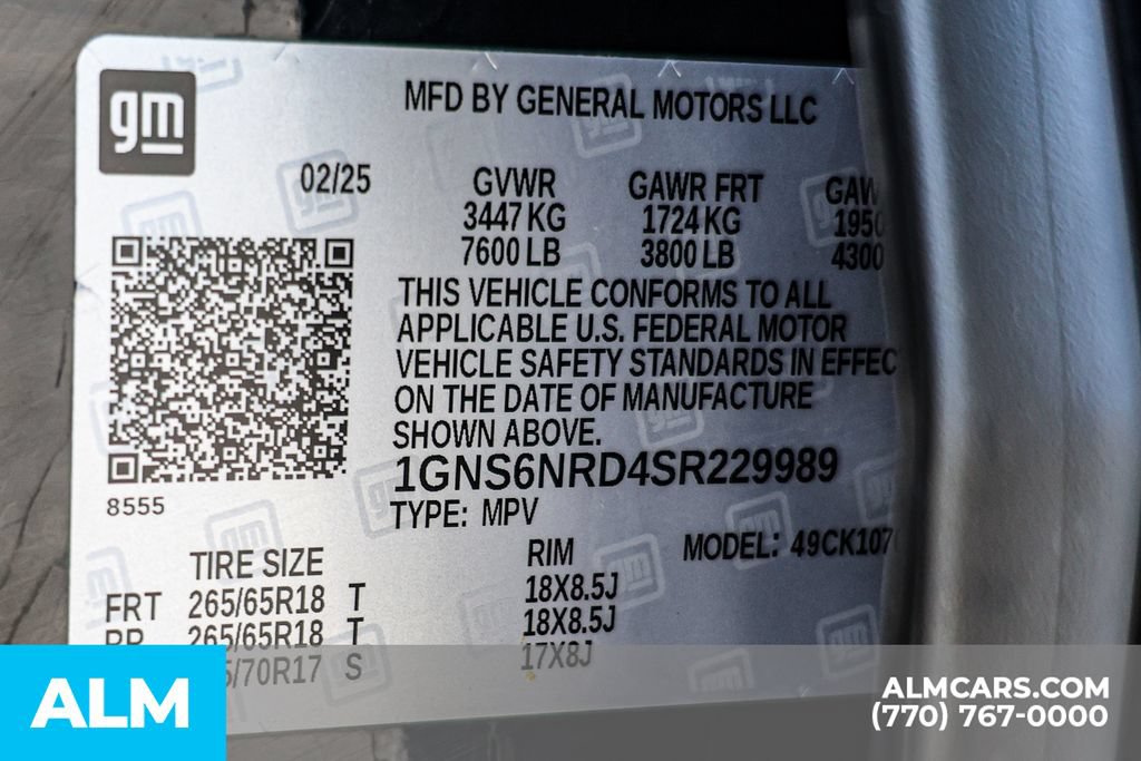 Used 2025 Chevrolet Tahoe LT AWD/4WD image 58
