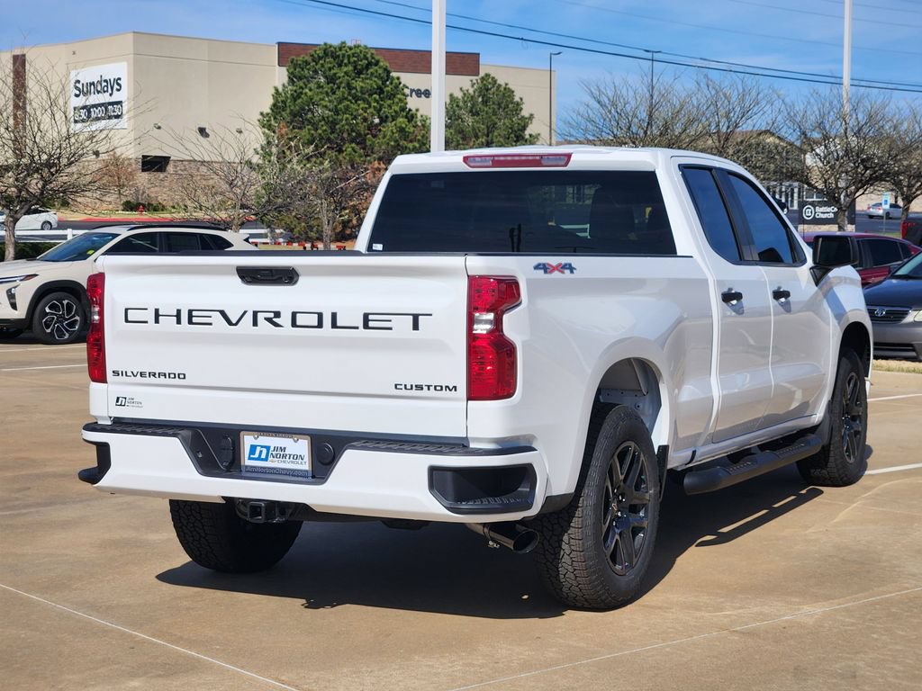 New 2026 Chevrolet Silverado 1500 Custom w/ Turbomax Blackout Package AWD/4WD image 3