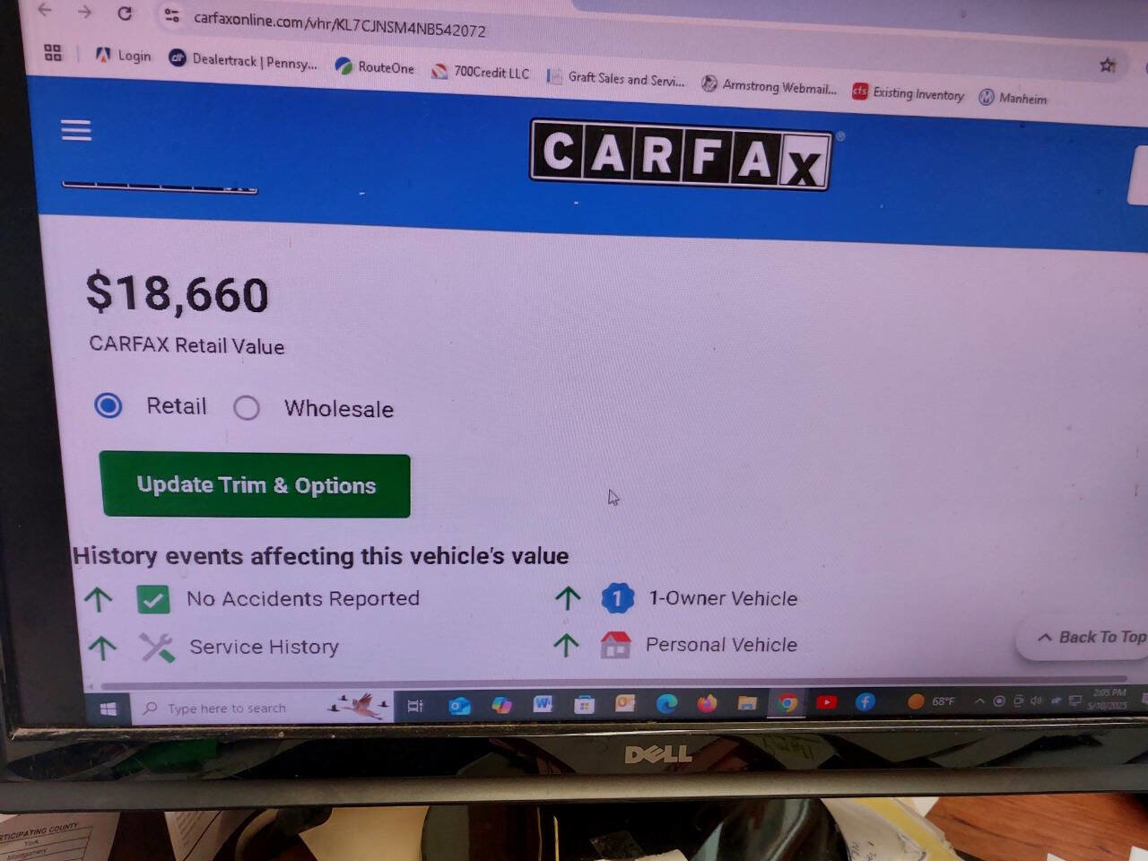 Used 2022 Chevrolet Trax LS w/ Tint and Cruise Package image 7