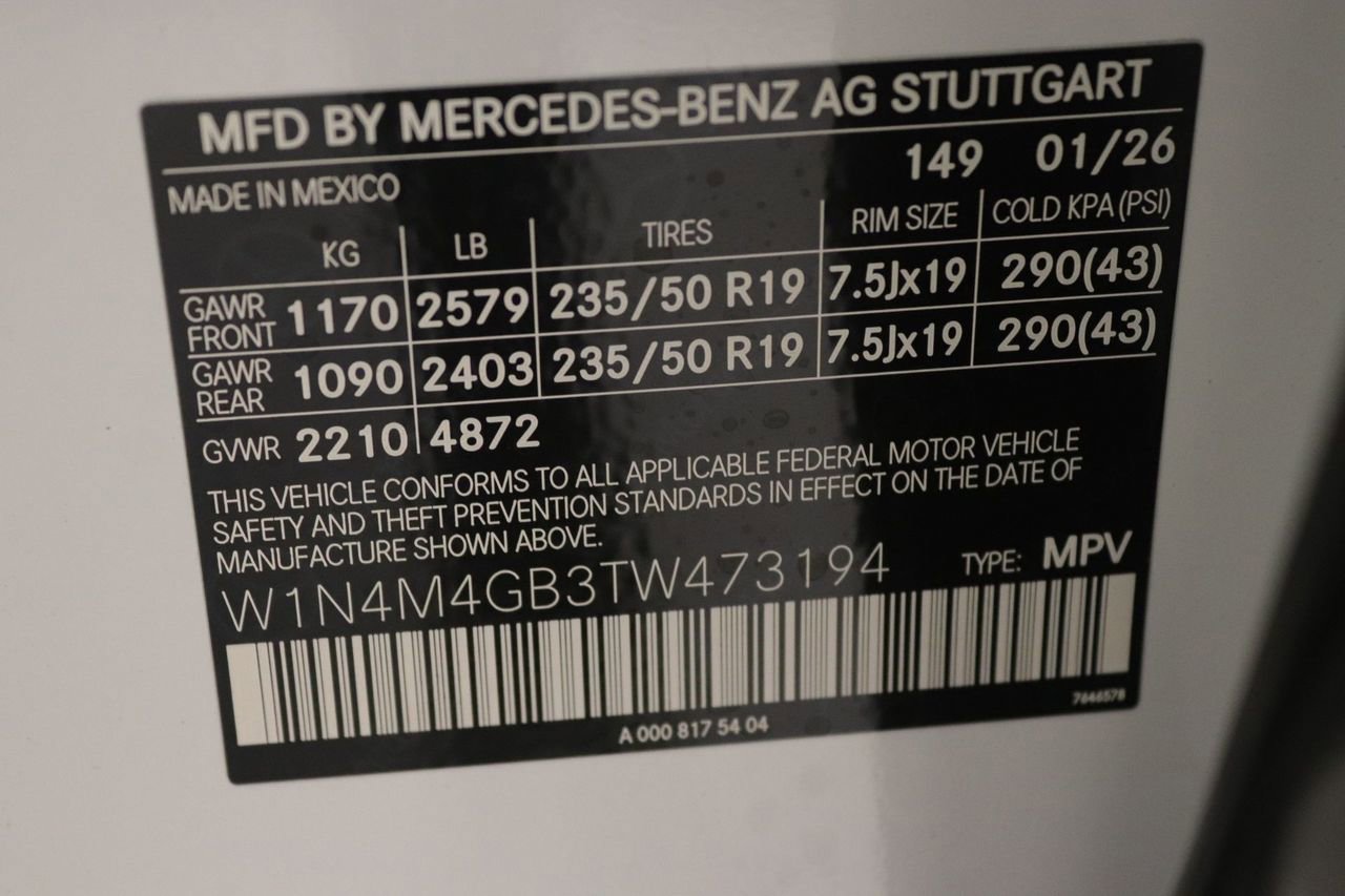 New 2026 Mercedes-Benz GLB 250 image 10