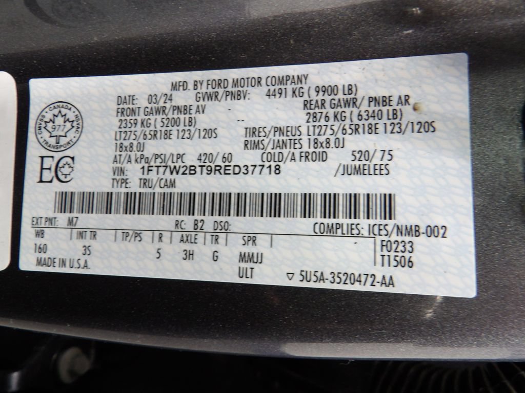 Used 2024 Ford F250 XLT AWD/4WD image 54