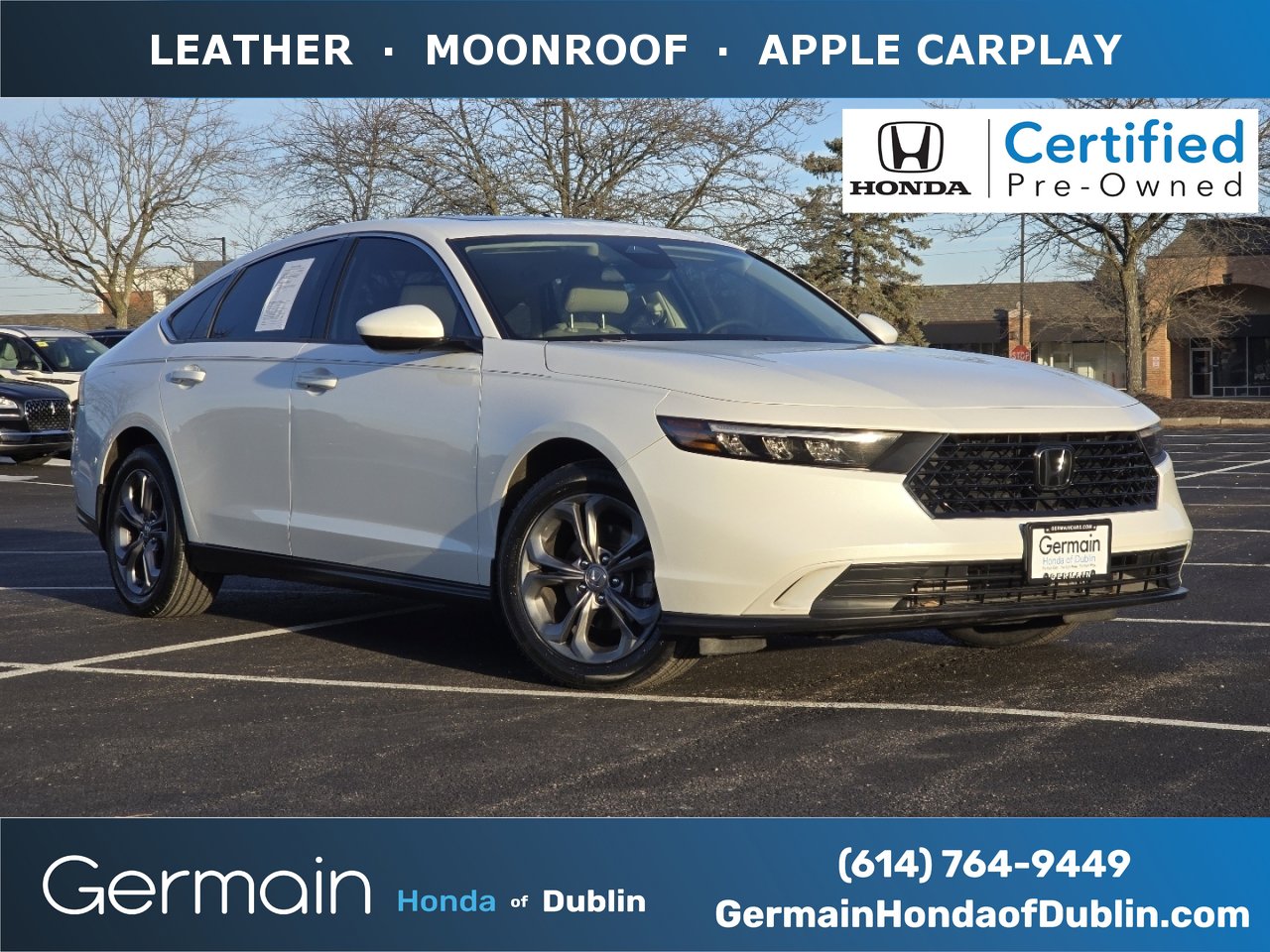 Certified 2024 Honda Accord EX