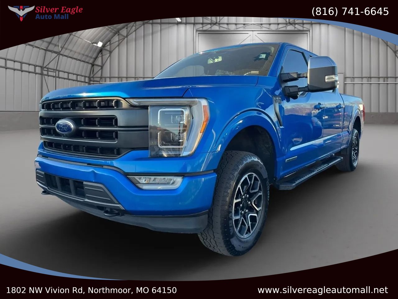Used 2021 Ford F150 Lariat w/ Equipment Group 502A High image 1