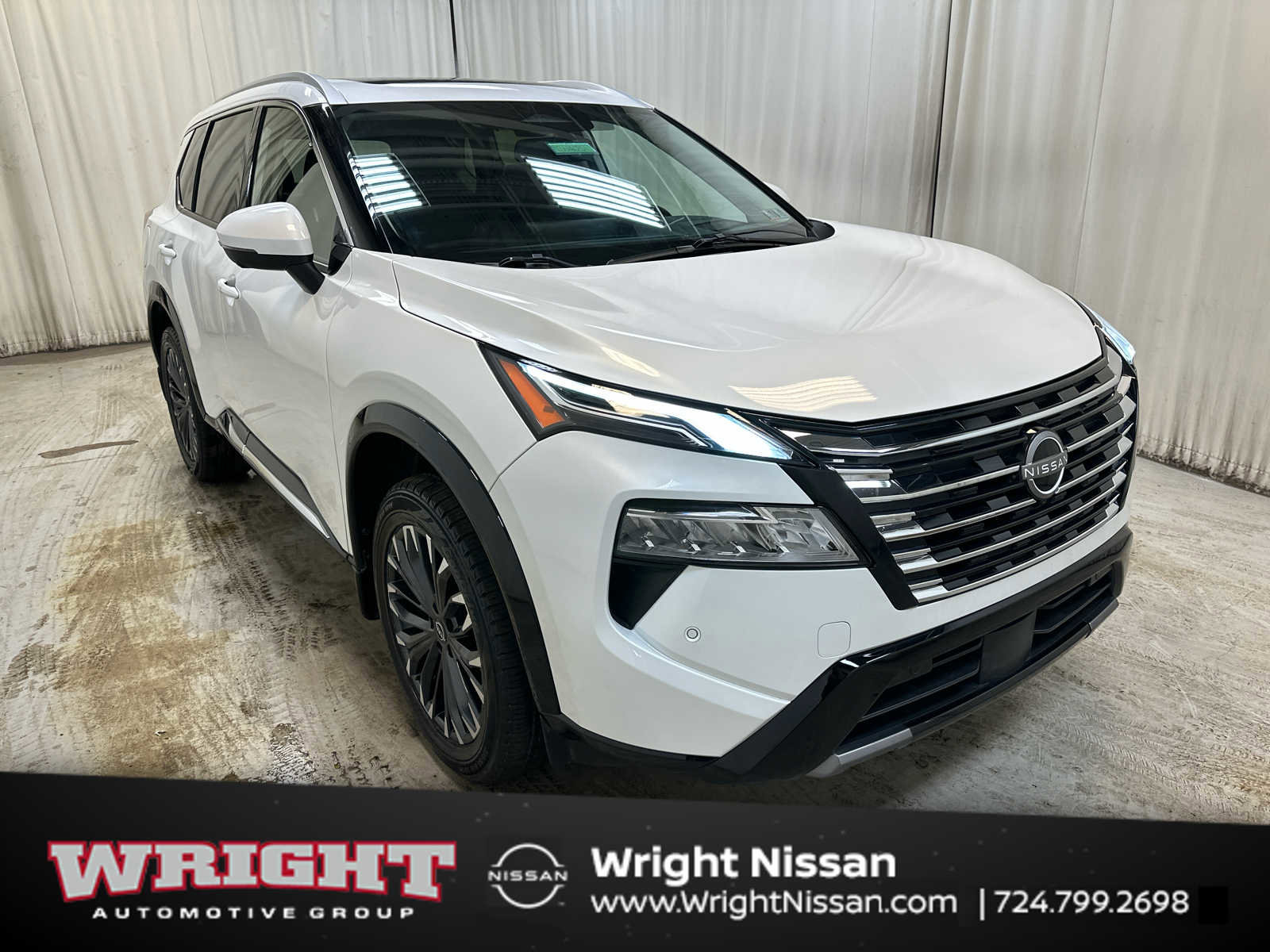 Certified 2025 Nissan Rogue Platinum w/ Tech Package