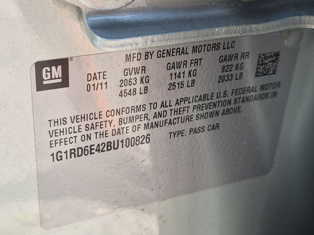 Used 2011 Chevrolet Volt Premium w/ Premium Trim Package FWD image 14