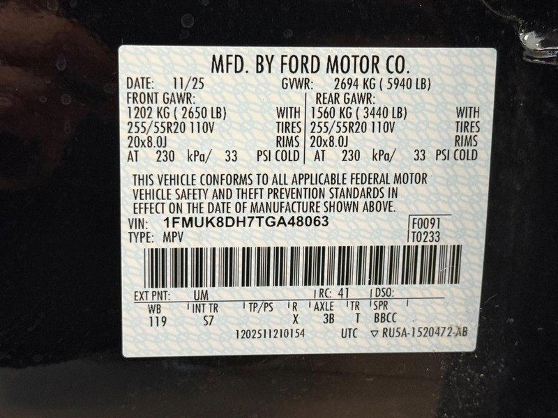 New 2026 Ford Explorer Active w/ Active Comfort Package image 27