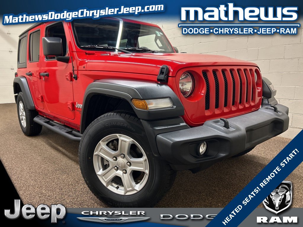 Used 2018 Jeep Wrangler Unlimited Sport S image 1