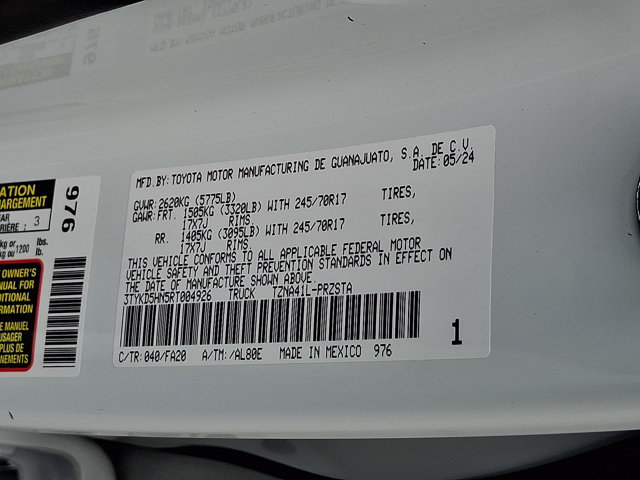 Used 2024 Toyota Tacoma SR RWD image 26
