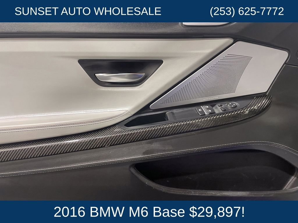 Used 2016 BMW M6 Competition image 23
