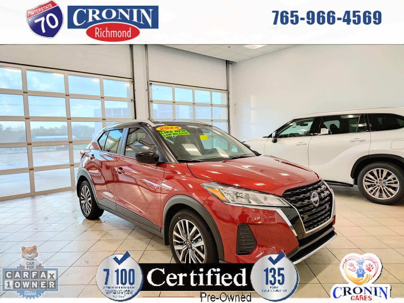 Used 2024 Nissan Kicks SV image 1