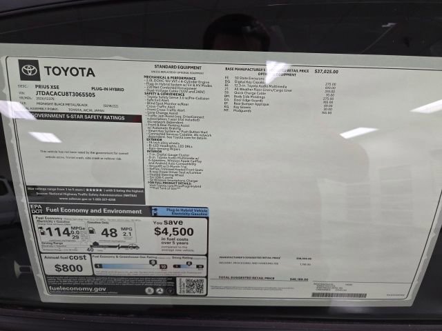 New 2026 Toyota Prius Plug-In Hybrid image 7