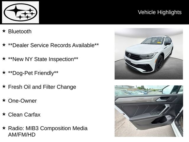 Used 2022 Volkswagen Tiguan SE R-Line AWD/4WD image 10