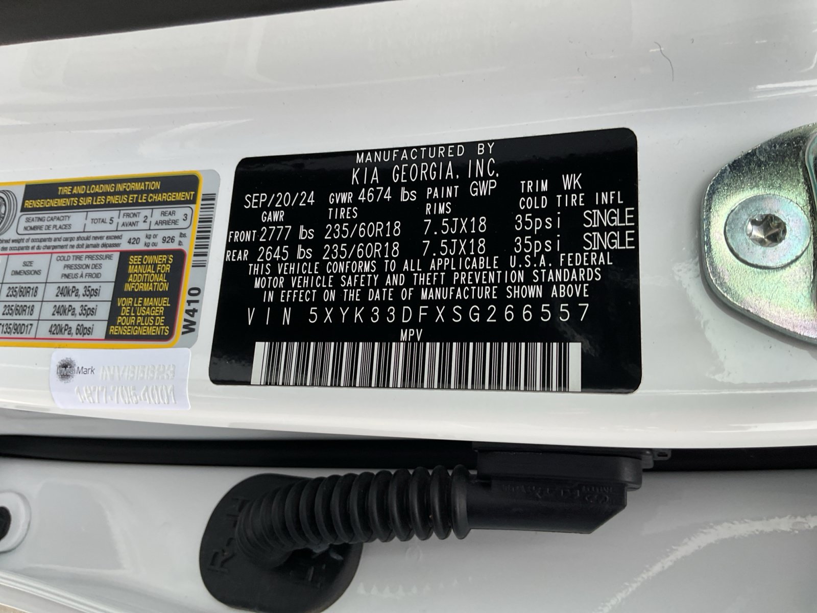 Used 2025 Kia Sportage EX FWD image 27