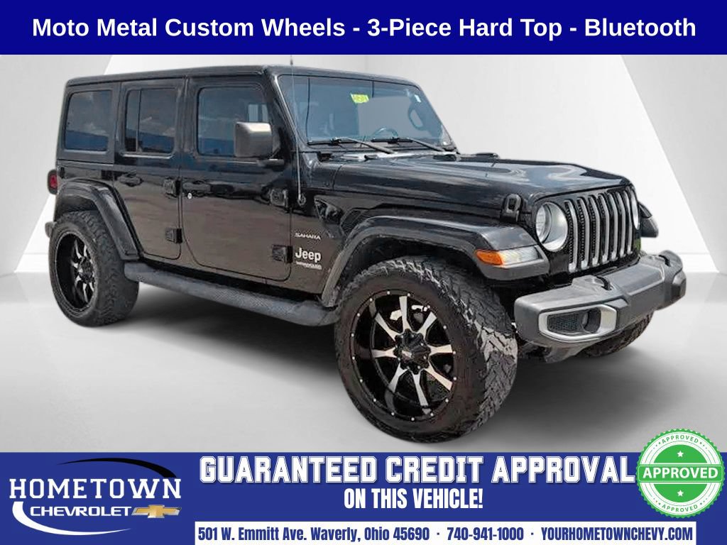 Used 2020 Jeep Wrangler Unlimited Sahara AWD/4WD video 1