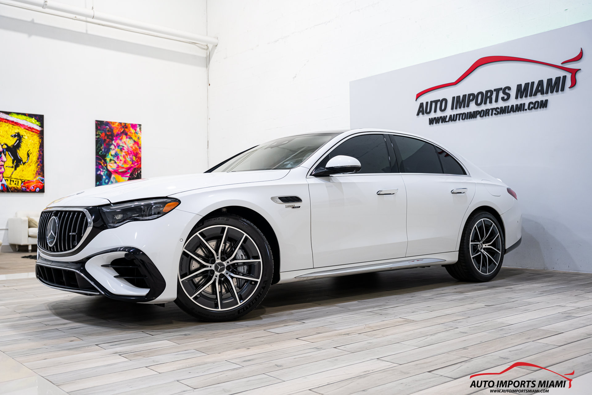 Used 2025 Mercedes-Benz E 53 AMG e 4MATIC Sedan w/ Driver Assistance Package image 4