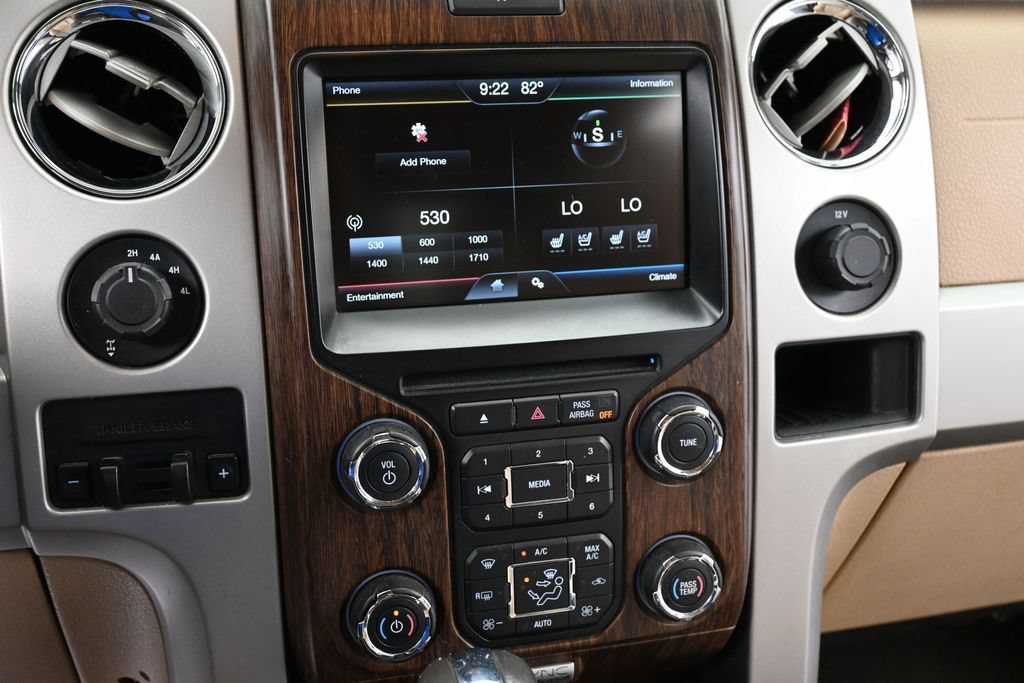 Used 2013 Ford F150 Lariat w/ Lariat Chrome Pkg AWD/4WD image 11