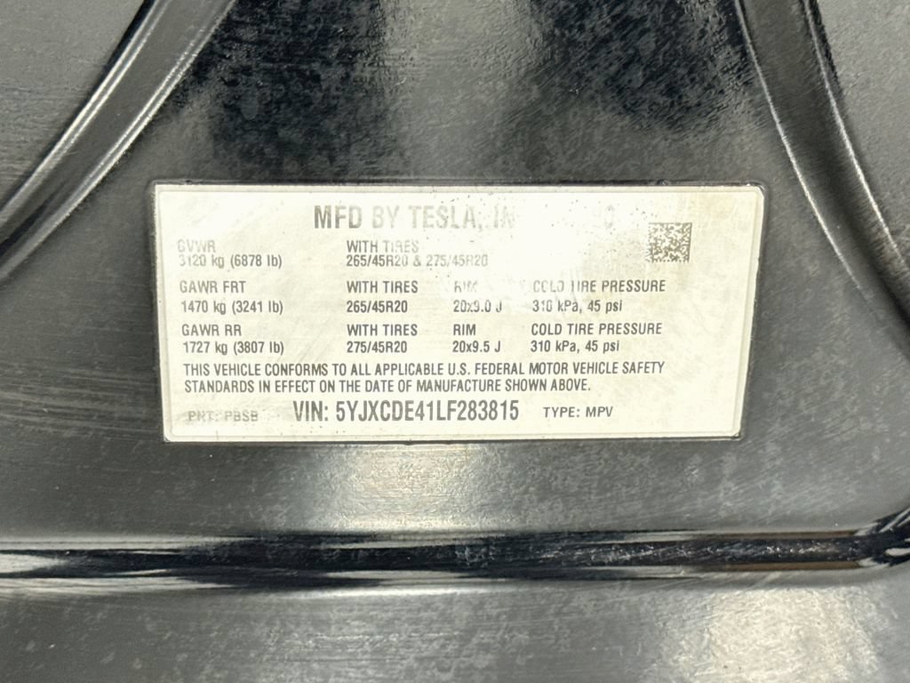 Used 2020 Tesla Model X Performance AWD/4WD image 42