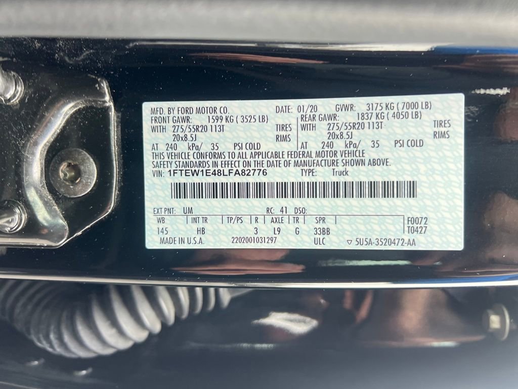 Used 2020 Ford F150 Lariat w/ Equipment Group 502A Luxury image 32