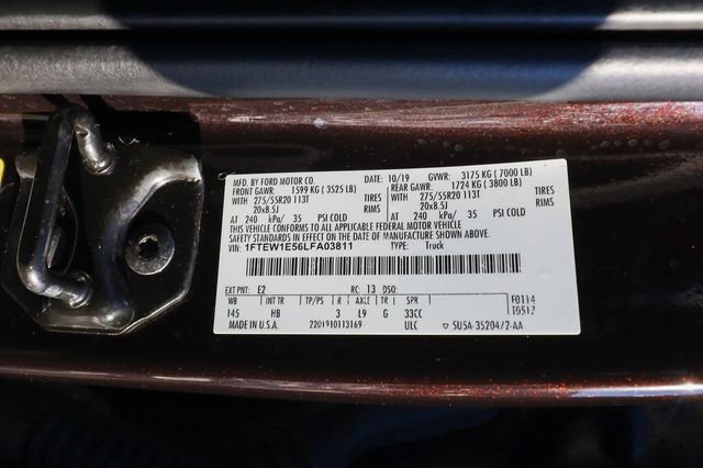 Used 2020 Ford F150 Lariat w/ Equipment Group 502A Luxury image 60