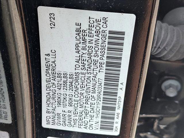 Used 2024 Honda Accord LX image 15
