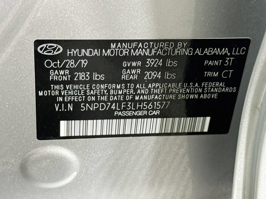 Used 2020 Hyundai Elantra SE w/ Cargo Package (C1) FWD image 32