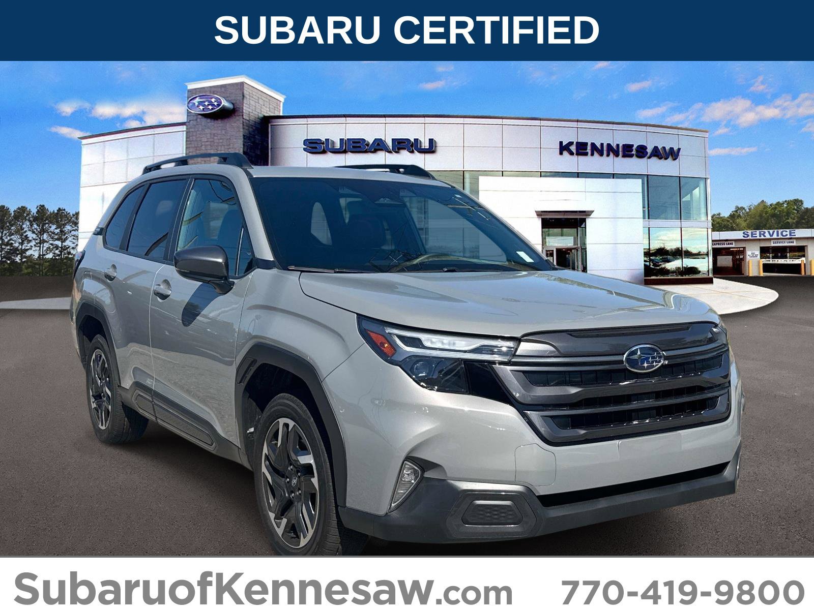 Certified 2026 Subaru Forester Limited w/ Premium/Limited Package